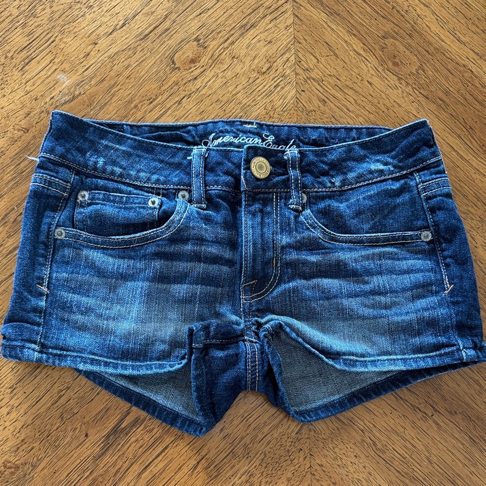 Y2K American Eagle Mini Shorts